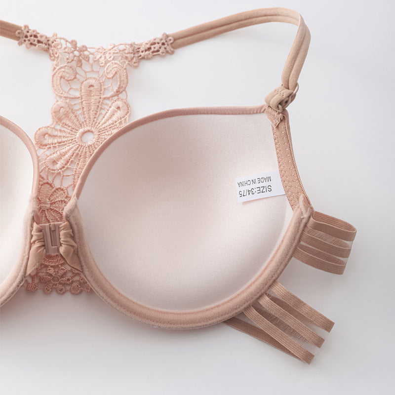 Buckled Front And Shaped Back Fashion Sexy Push Up Push Up Glossy Seamless Underwear For Women - JW Store