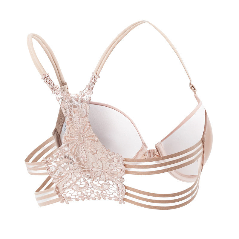 Buckled Front And Shaped Back Fashion Sexy Push Up Push Up Glossy Seamless Underwear For Women - JW Store